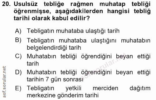 Soru 20