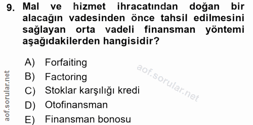 Soru 9