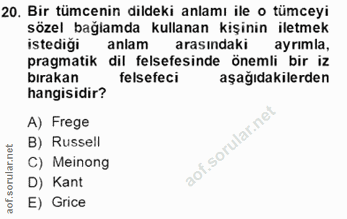 Soru 20