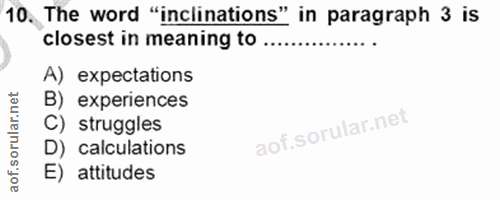 Soru 10