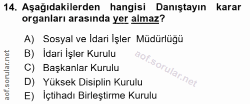 Soru 14