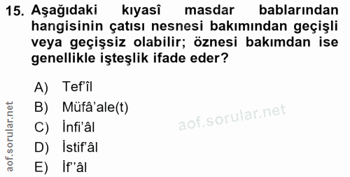 Soru 15