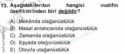 Soru 13