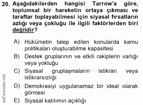 Soru 20