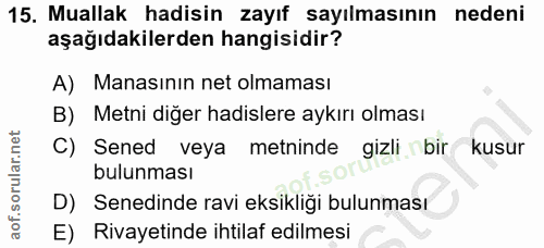 Soru 15