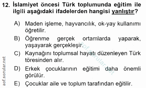 Soru 12