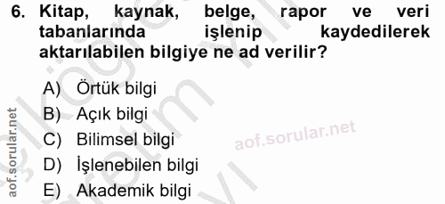 Soru 6