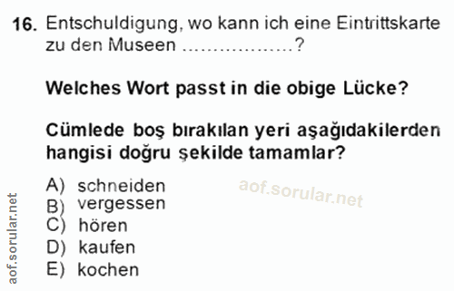 Soru 16