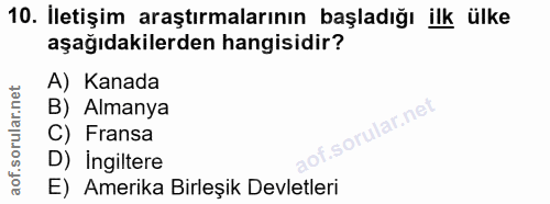 Soru 10