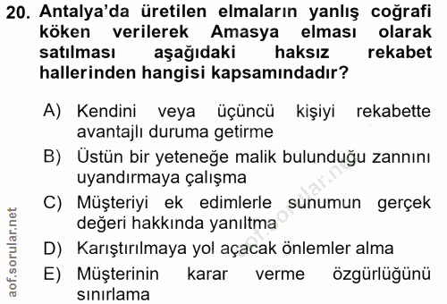 Soru 20