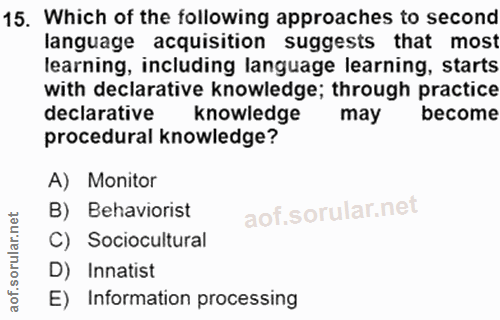 Soru 15