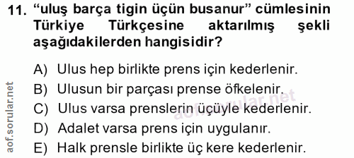 Soru 11