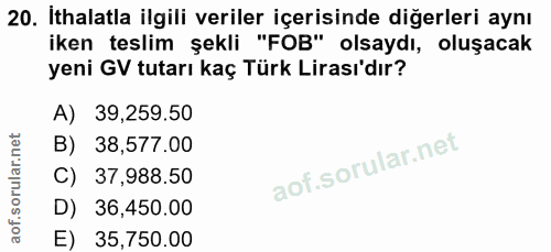 Soru 20