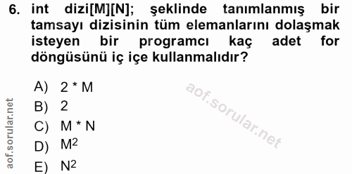 Soru 6