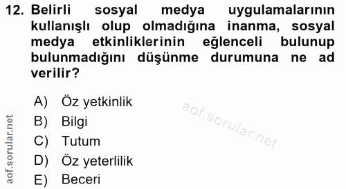 Soru 12
