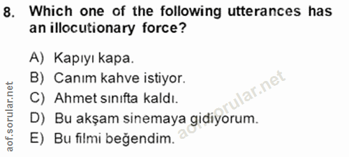 Soru 8