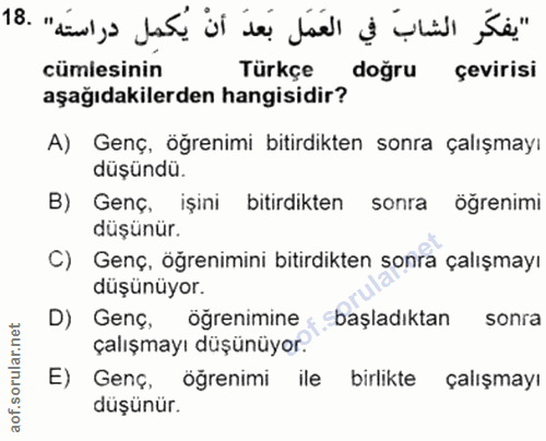 Soru 18