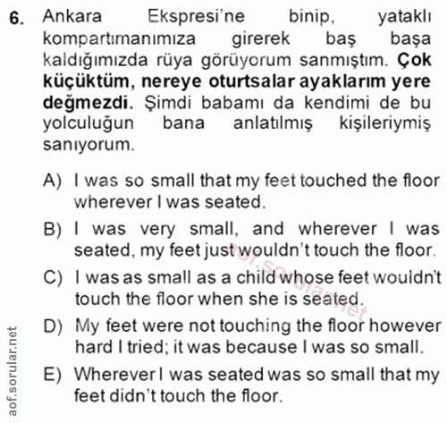 Soru 6
