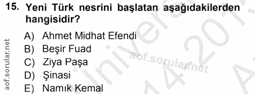 Soru 15