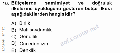 Soru 10