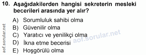 Soru 10