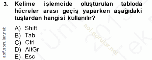 Soru 3