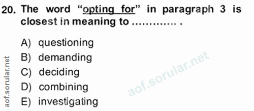 Soru 20