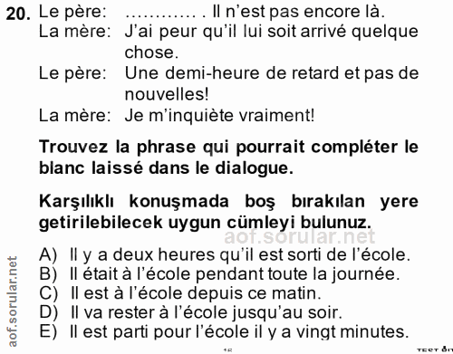 Soru 20