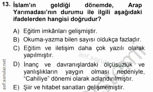 Soru 13