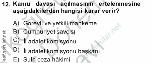 Soru 12