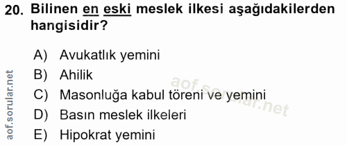 Soru 20