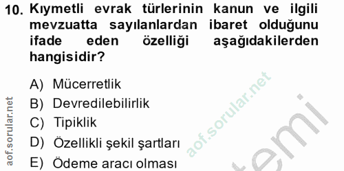 Soru 10