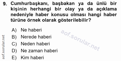 Soru 9