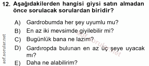 Soru 12