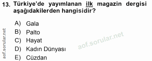 Soru 13