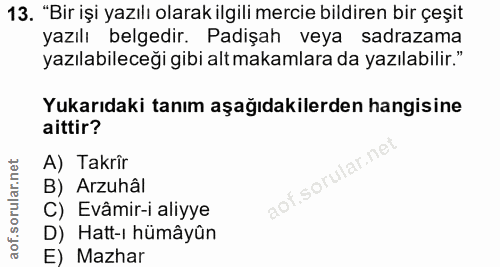 Soru 13