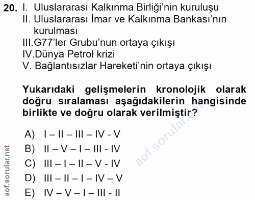 Soru 20