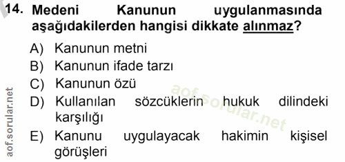 Soru 14