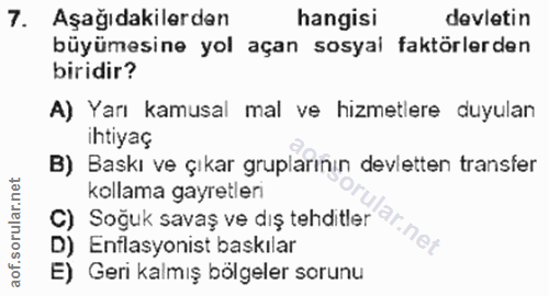 Soru 7