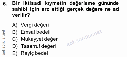 Soru 5