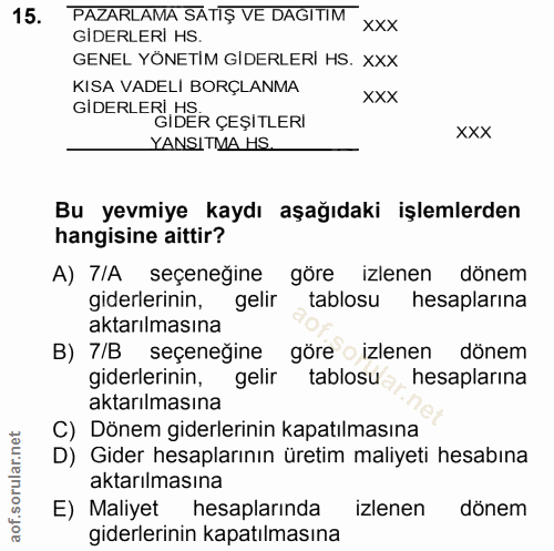 Soru 15