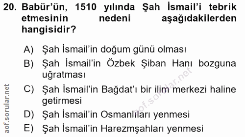Soru 20
