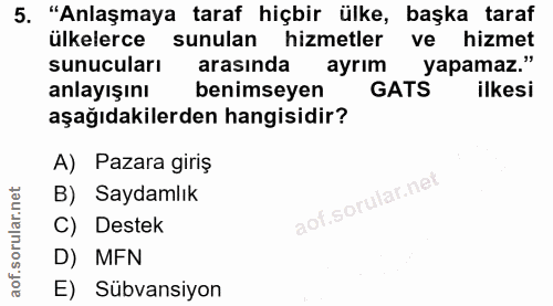 Soru 5
