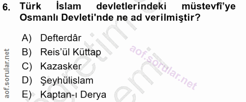 Soru 6