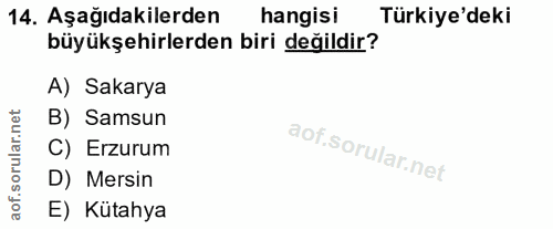 Soru 14