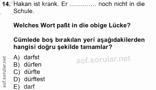 Soru 14