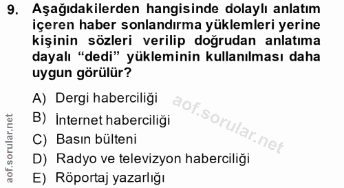 Soru 9