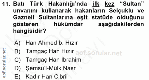 Soru 11