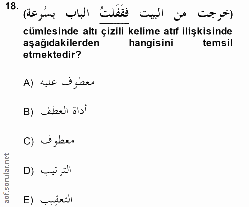 Soru 18