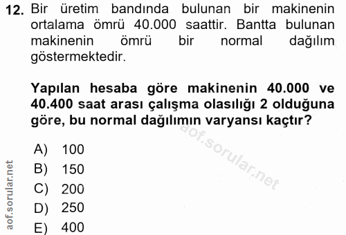 Soru 12